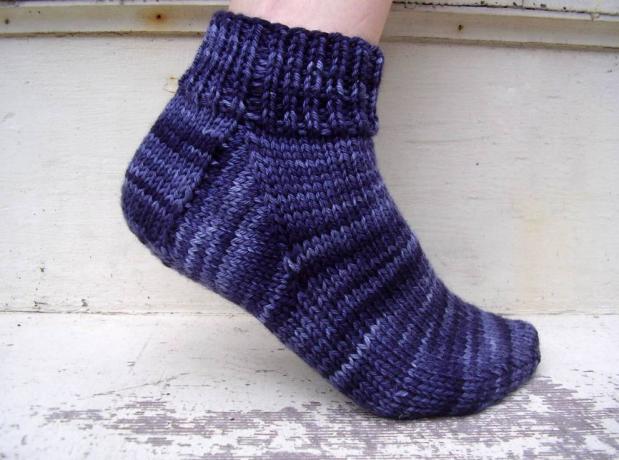 Snadný vzor ponožek Peasy