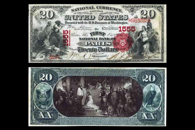 1875 Národní bankovky