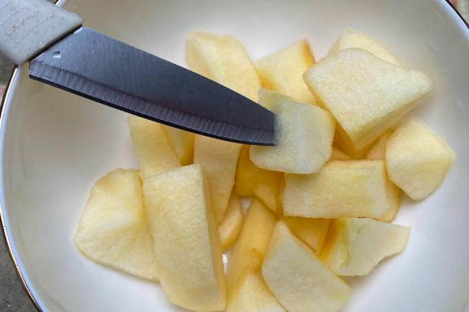 Jak připravit jablka na zmrazení?