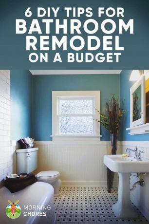 DIY tipy na přestavbu vaší koupelny za rozpočet