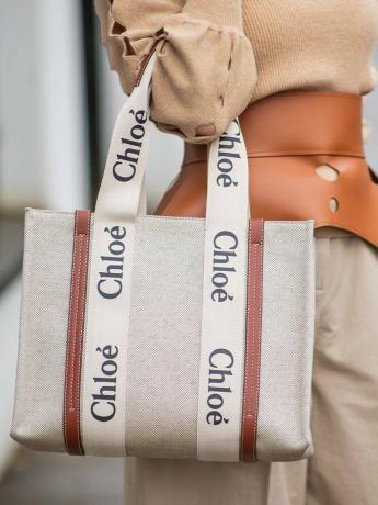 nejlepší designové plátěné tašky: taška Chloe Woody