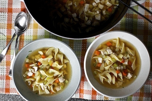 Vištienos makaronų sriuba