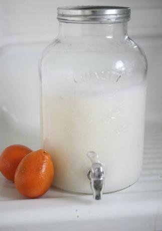 DIY oranžové mýdlo na praní