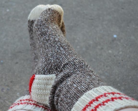 Zimní ponožky pro rodinu