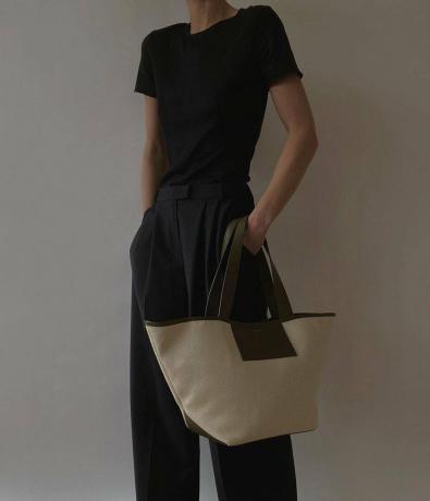nejlepší designové plátěné tašky: Demellier tote