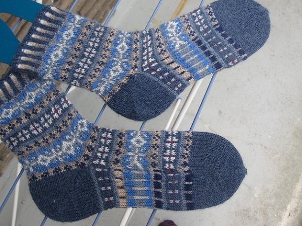 Zimní mix ponožek