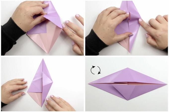 návod k origami myši 02