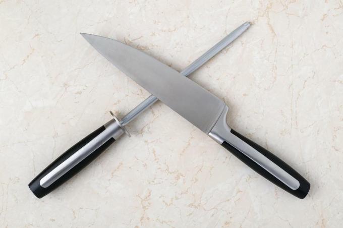 Оштрење куварског ножа