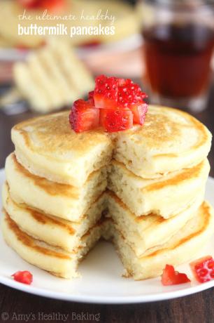 Resep pancake buttermilk sehat terbaik