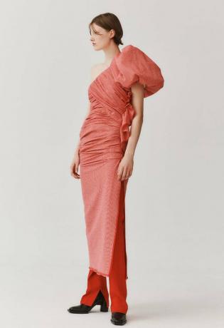 Modetrends Frühjahr/Sommer 2022: gerafftes Ashlyn-Kleid