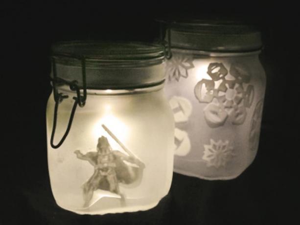 Матовые свечи каменщика star wars jar