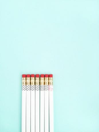 DIY mønstrede blyanter