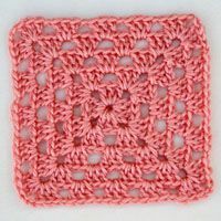 Crochet दादी स्क्वायर