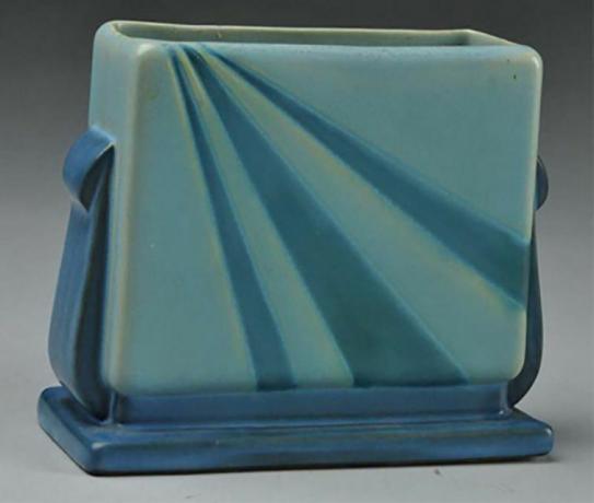 „Roseville Futura Blue Sunray“ pagalvių vaza