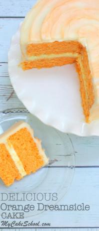 Orangen-Traumsicle-Kuchen-Erholung