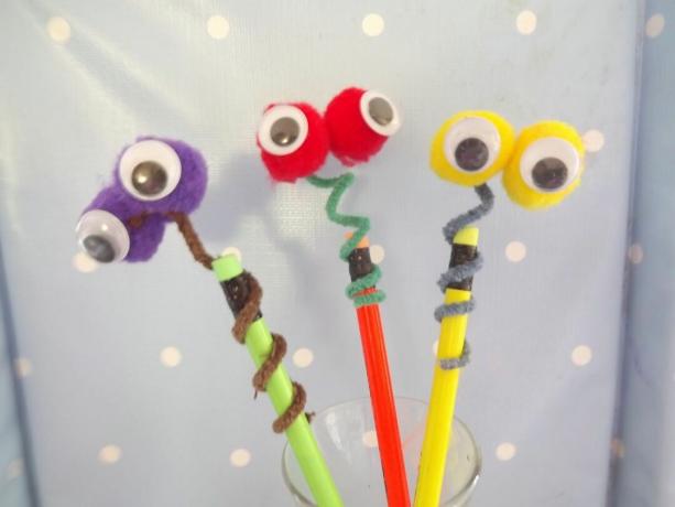 Wobbly Pencil Toppers