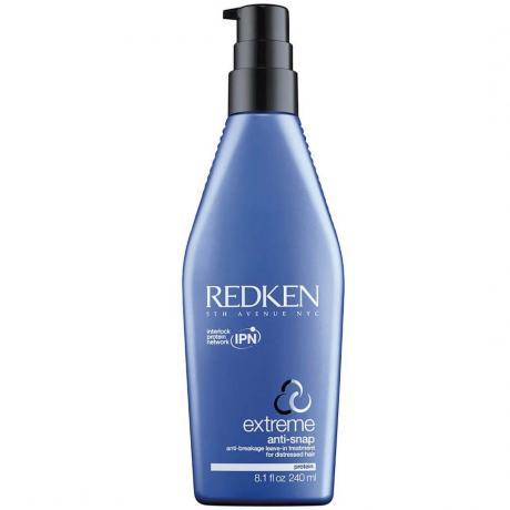 Лучший продукт для секущихся концов: средство Redken Extreme Anti-Snap Treatment