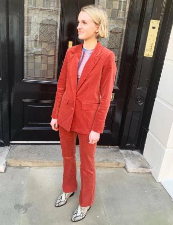 Најбоље пролеће 2019. за Хигх Стреет купује: АСОС одело од сомота наранџасте боје