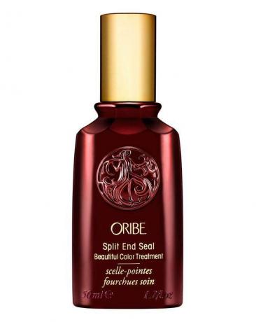 Geriausias produktas suskilusiems galiukams: „Oribe Split End Seal“.