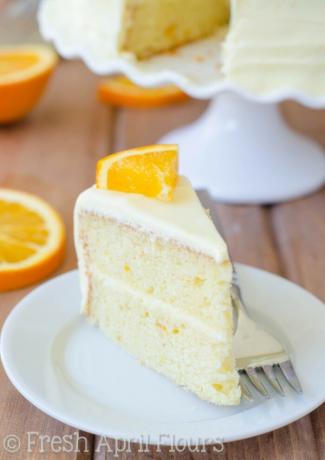 Портокалова кремообразна торта