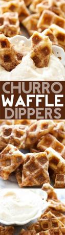 Dippers waffle Churro