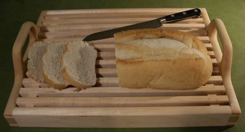 Pladenj za rezanje kruha