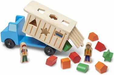 Dřevěná sklápěcí hračka pro třídění tvarů Melissa & Doug
