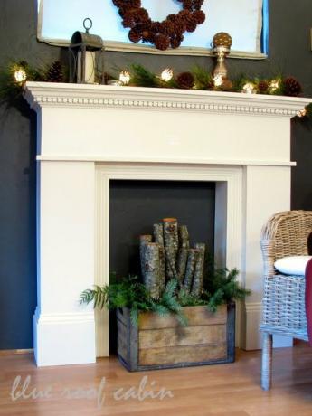 DIY mantel