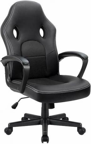 Kožená herní židle Furmax kancelářská židle