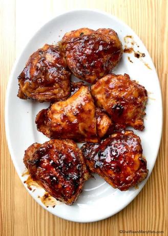 poulet coréen au barbecue