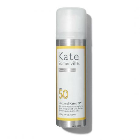 Kate Somerville uncomplicated SPF 50 Soft Focus kosmētikas iestatīšanas aerosols