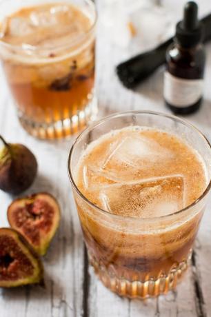 Figgy Maple Bourbon Fizz