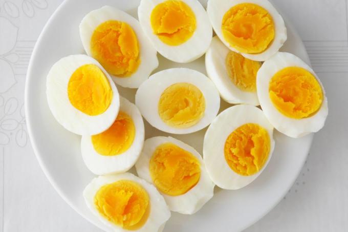 Wie man hartgekochte Eier einfriert