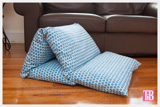 Leżak na poduszkę DIY