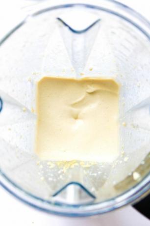 Polenta სოკოს ragout და რძის უფასო კრემი სოუსით ნაბიჯი 1