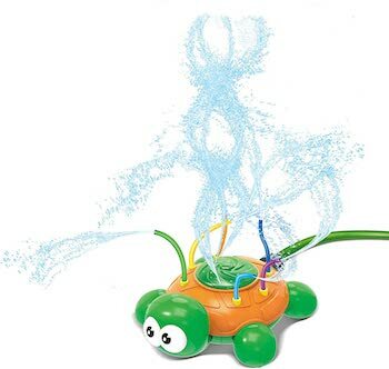Joyin water sprinkler mainan hydro swirl spinning splash turtle untuk anak-anak
