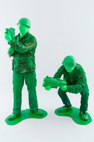 Halloween -lelujen sotilaiden puvut