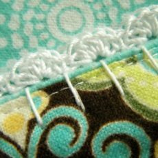 Como fazer um crochê em qualquer cobertor de bebê