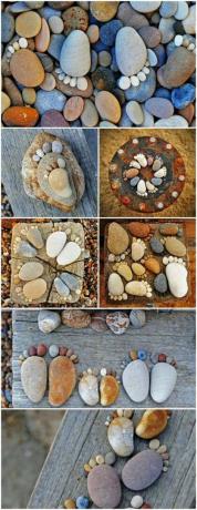 Roztomilé kamenné stopy