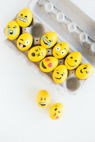 Oeufs de Pâques emoji bricolage