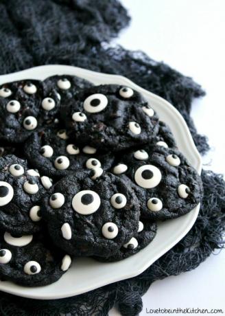 Spooky cookies halloween godis