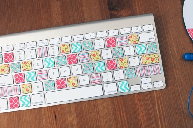 Keyboard pita washi