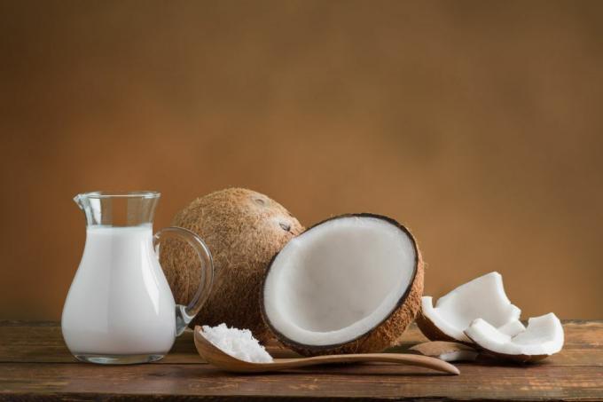 Nadomestek kokosovega mleka za stepanje smetane