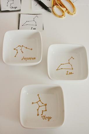 Constellation DIY Sharpie Plate