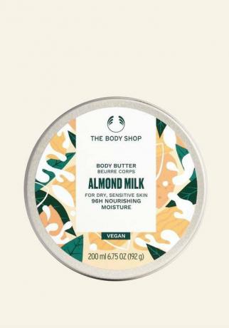 Parhaat uudet kauneustuotteet: The Body Shop Almond Milk -vartalovoi