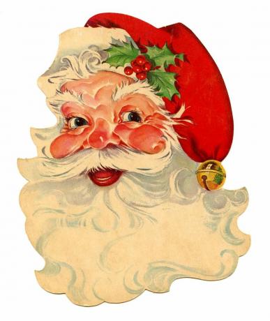 Vintage obraz Santa.