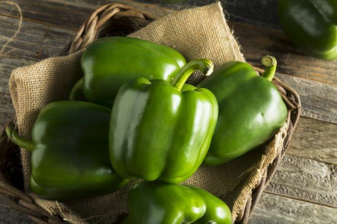 Jak rozmrazit zelenou papriku