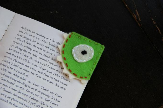 DIY Felt Monster Bookmark