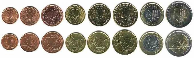Ces pièces circulent actuellement aux Pays-Bas sous forme de monnaie.