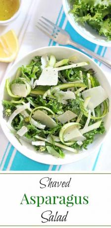 Salad asparagus serut